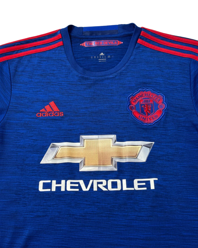 Manchester United 2016-17 Adidas Blue Away Jersey