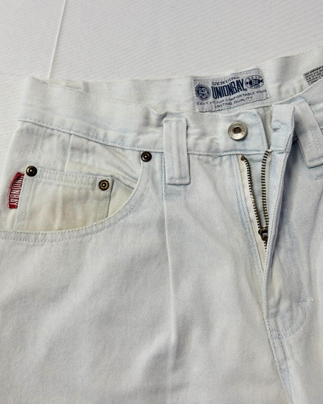 UNIONBAY Light Blue Relaxed Fit Vintage Denim Jeans