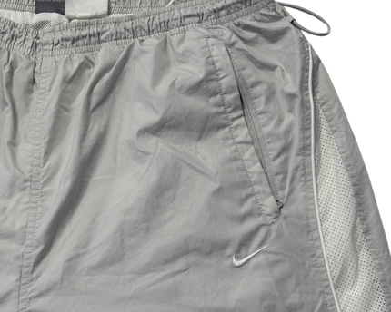 Nike Grey Mesh Panel Athletic Track Pants