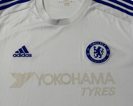 Chelsea FC 2015/16 Away Adidas White  Football Jersey