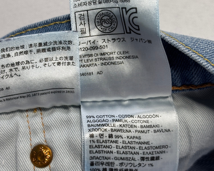 Levi's Light Blue Men's Straight Leg Denim Jeans