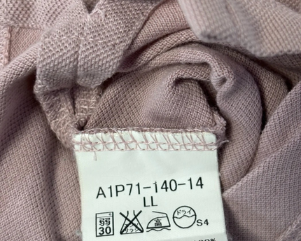 Burberry Men's Pink Short Sleeve Polo Shirt with Check Cuffs