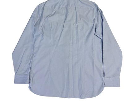 BOSS Light Blue Striped Long Sleeve Shirt