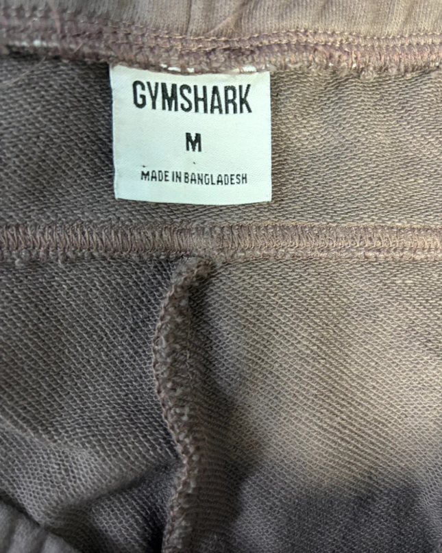 Gymshark Brown Graphic Logo Relaxed Fit Joggers