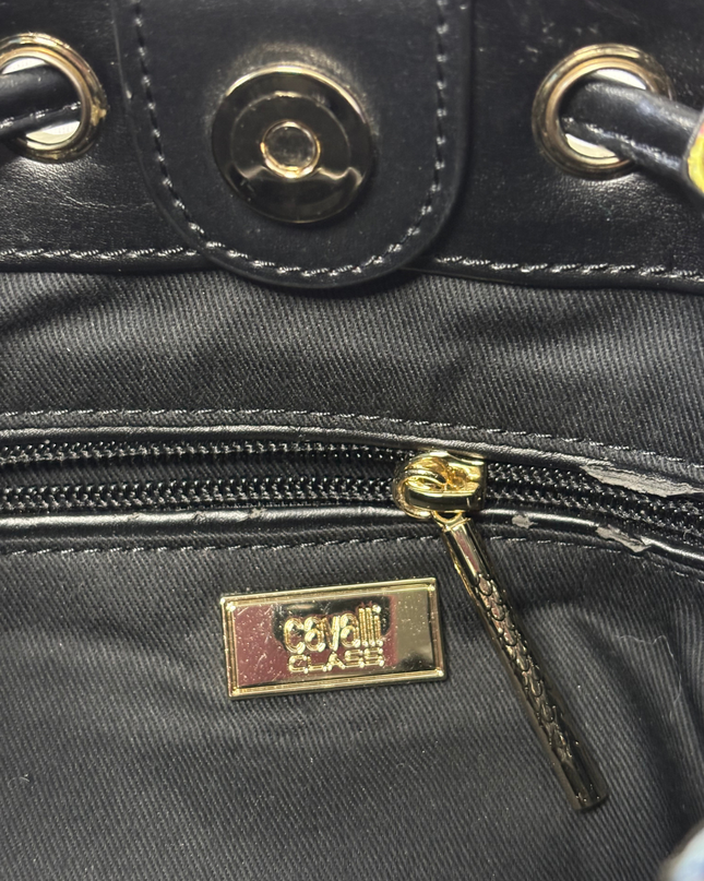 Cavalli Class Multi-color PrintMe Small Satchel Bag