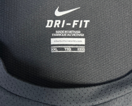 Nike Black Dri-FIT Performance Running T-Shirt