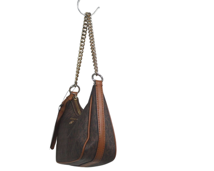 Michael Kors Brown Monogram Shoulder Bag