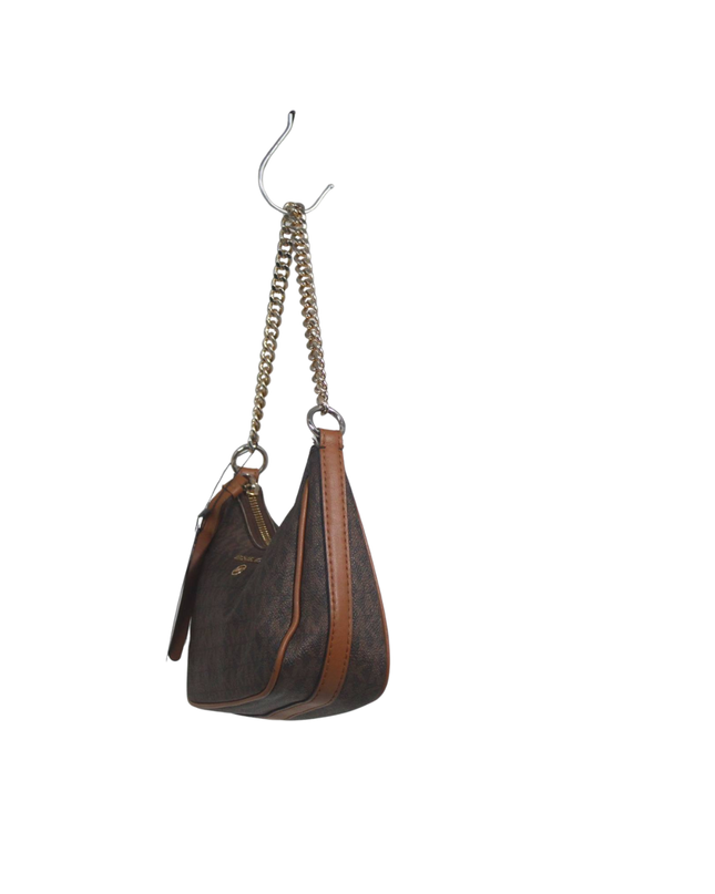 Michael Kors Brown Monogram Shoulder Bag