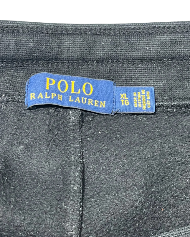 Polo Ralph Lauren Black Big Pony Fleece Sweat Shorts