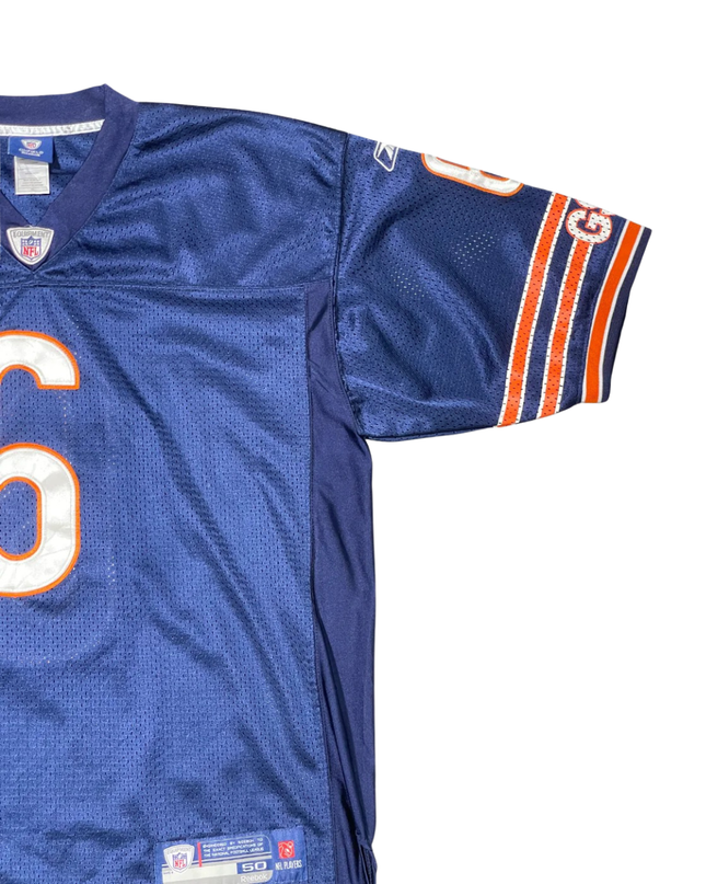 Reebok Navy Blue Chicago Bears Jay Cutler NFL Jersey Size 50