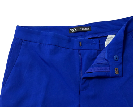 Zara Blue Tailored Trousers