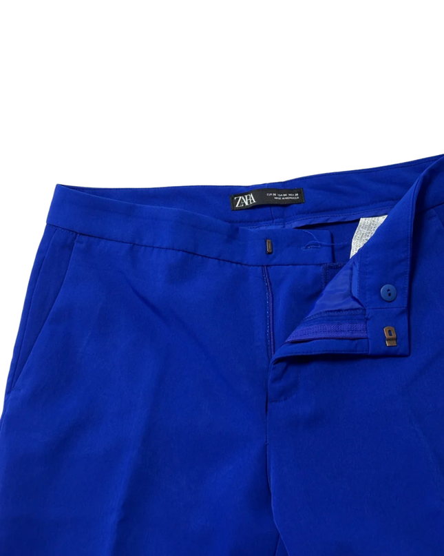 Zara Blue Tailored Trousers
