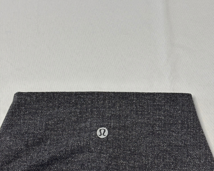 Lululemon Dark Grey High-Rise Textured Leggings
