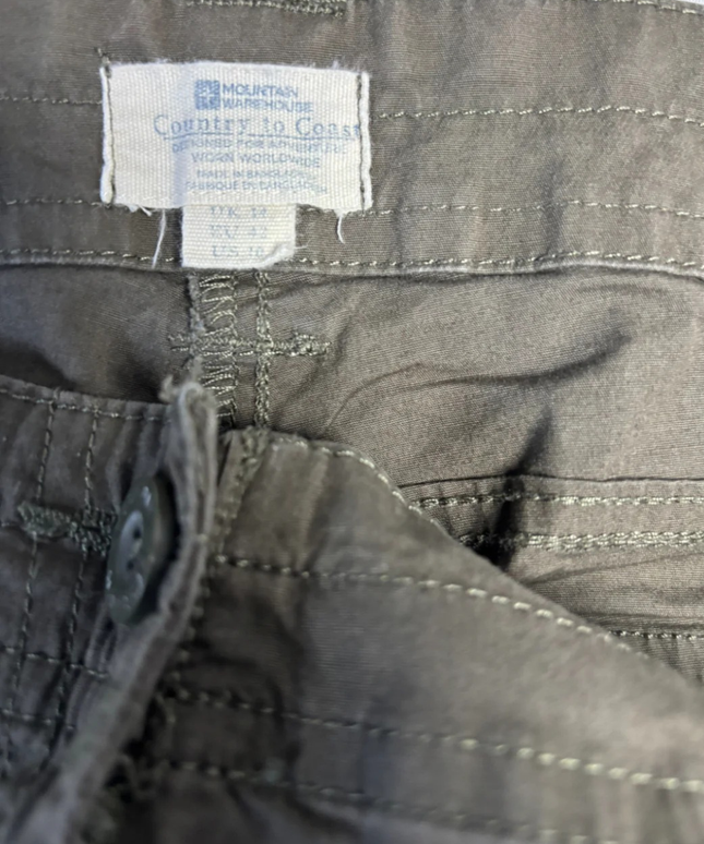 Mountain Warehouse Olive Utility Casual Shorts