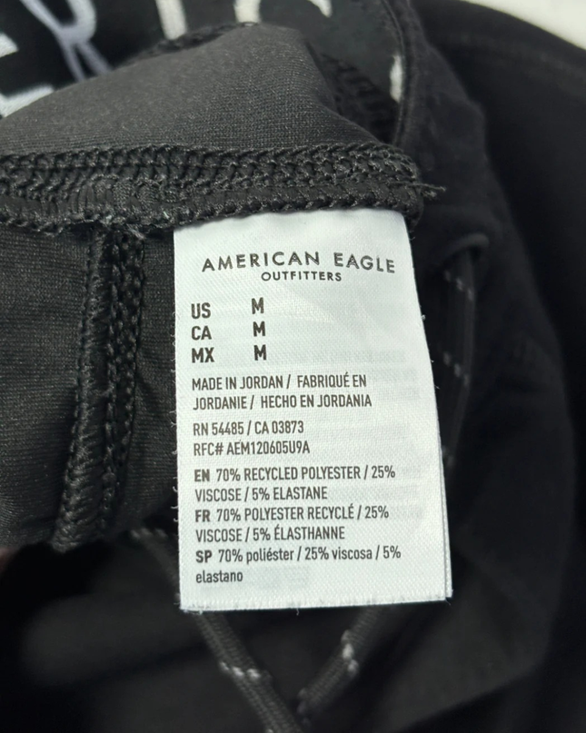 American Eagle Black Men's Active Tech Shorts