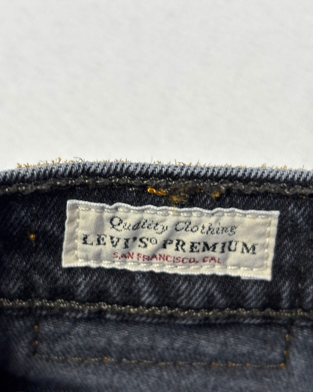 Levi's Premium Grey Slim Straight Jeans