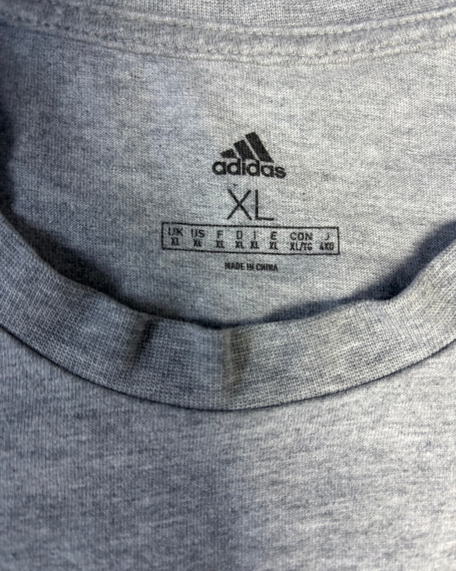 Adidas Grey Graphic Logo T-Shirt