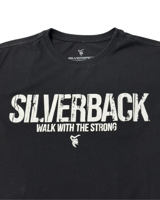 Silverback Black Artistic Gorilla Graphic T-Shirt