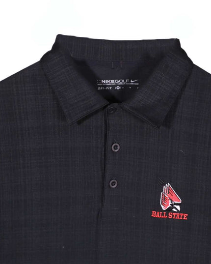 Nike Golf Dri-FIT Black Ball State Cardinals Performance Polo Shirt - L