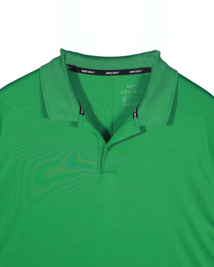 Nike DRI-FIT Green Performance Wicking Golf Polo T-Shirt - L