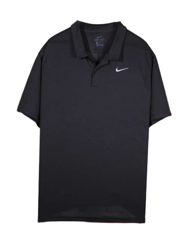 Nike Dri-FIT Black Performance Golf Polo Shirt - XL