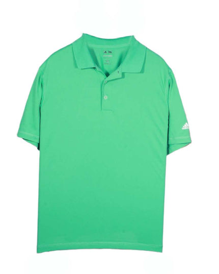 Adidas Golf Puremotion Bright Green Performance Polo Shirt - XL