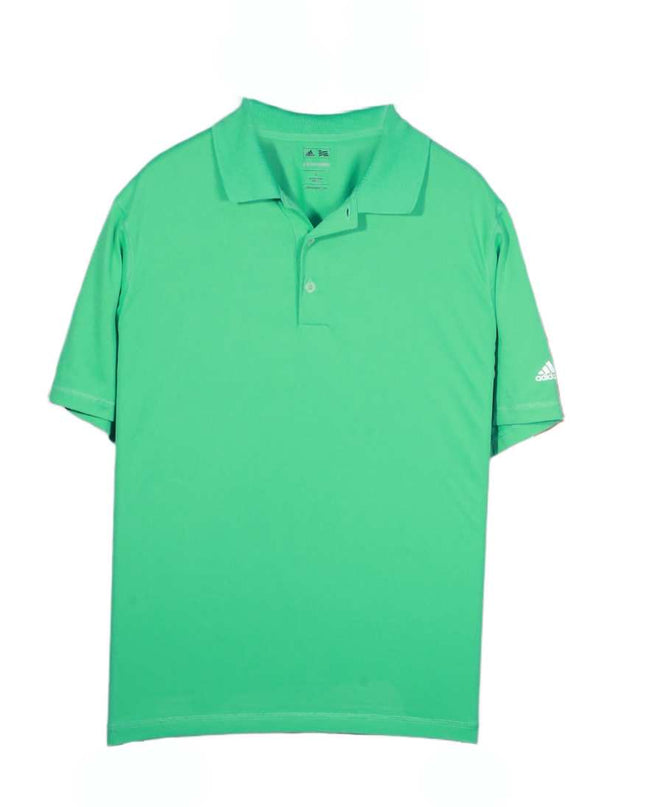 Adidas Golf Puremotion Bright Green Performance Polo Shirt - XL