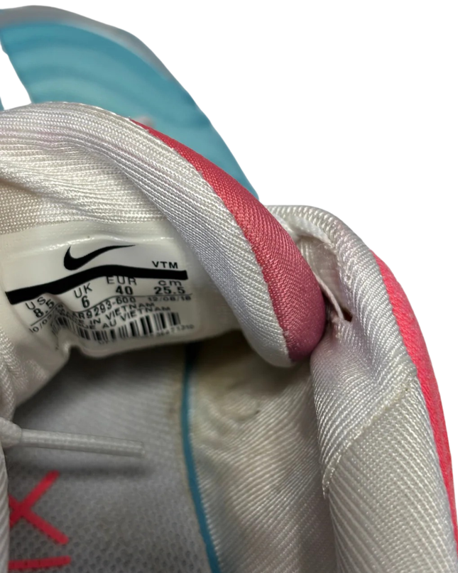 Nike Air Max 720 Teal and Red Sneakers