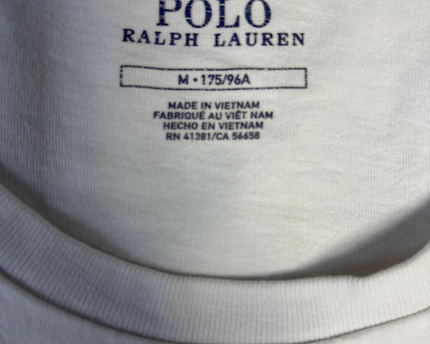 Polo Ralph Lauren White Logo T-Shirt