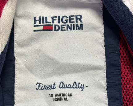 HILFIGER DENIM Navy Blue Lightweight Bomber Jacket