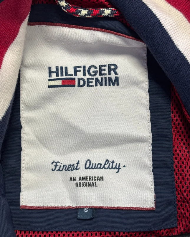 HILFIGER DENIM Navy Blue Lightweight Bomber Jacket