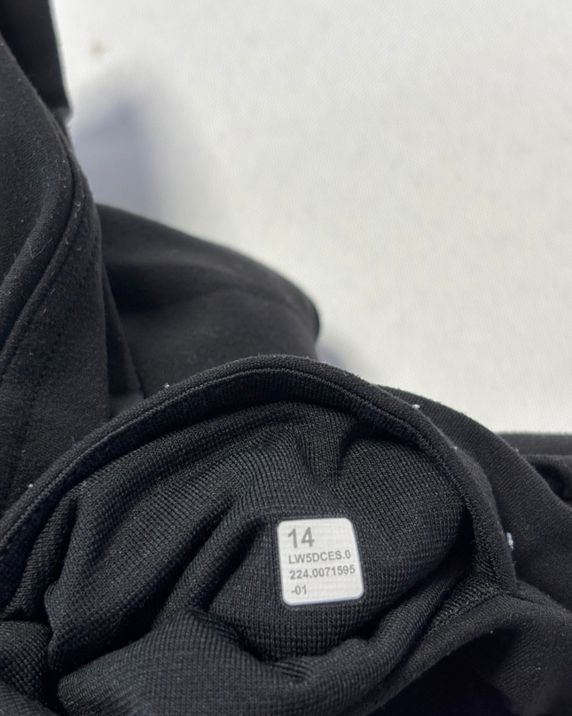 Lululemon Black Fast and Free High-Rise Crop Leggings