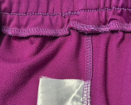 Adidas Purple Trefoil 3-Stripe Track Pants