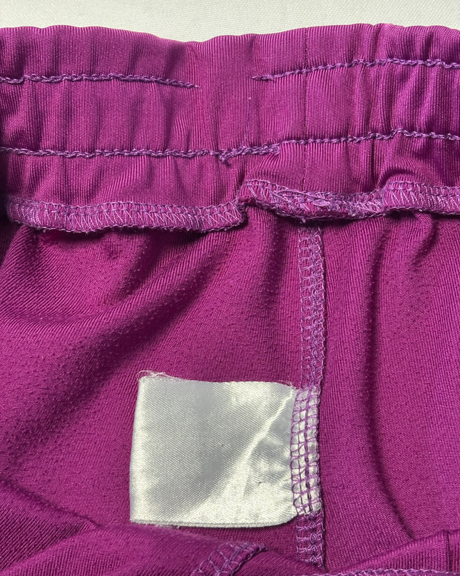 Adidas Purple Trefoil 3-Stripe Track Pants