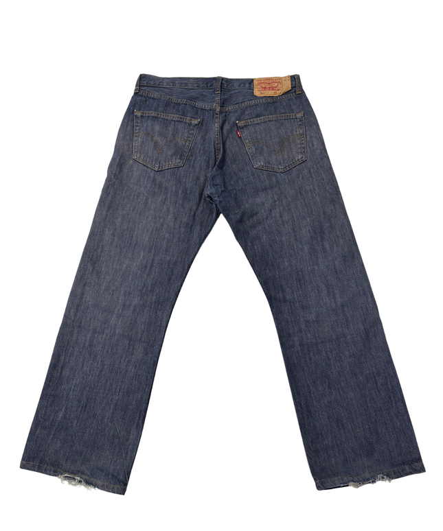 Levi's 501 Original Straight Leg Blue Jeans