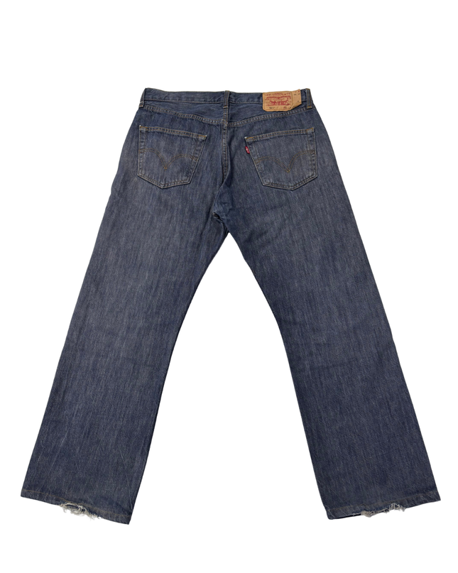 Levi's 501 Original Straight Leg Blue Jeans