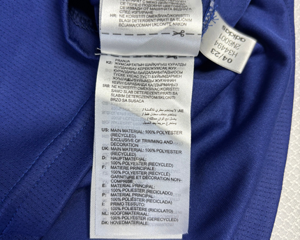 Adidas Blue Performance Aeroready Sports T-Shirt
