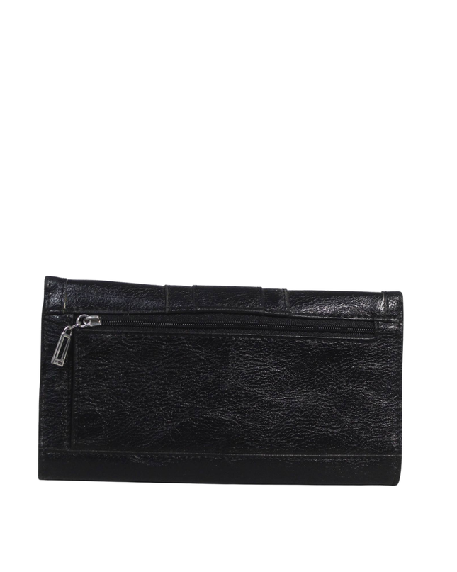 Guess Black Rhinestone Embellished Wallet