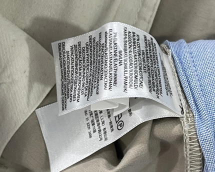 Polo Ralph Lauren Beige Stretch Straight Fit Chino Pants
