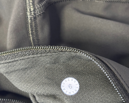 Lululemon Olive Green All The Right Places Crop Leggings