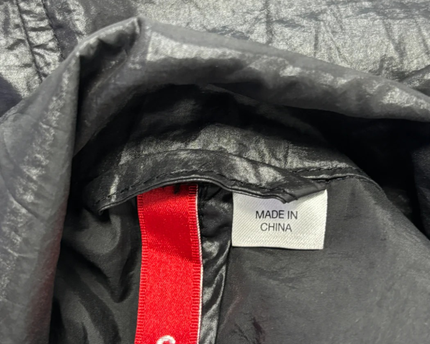 H&M Black Lightweight Cropped Utility Bomber Jacket