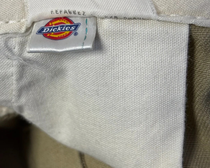 Dickies Tan Straight Leg Durable Work Pants