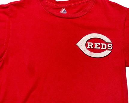 Majestic Red Cincinnati Reds Brandon Phillips #4 Player T-Shirt