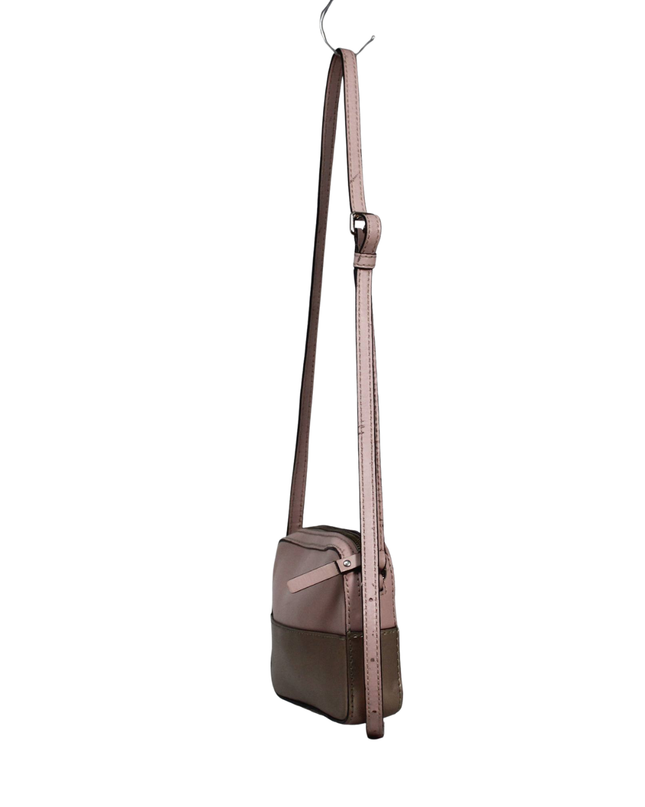 Kate Spade Pink Two-Tone Metallic Crossbody Bag