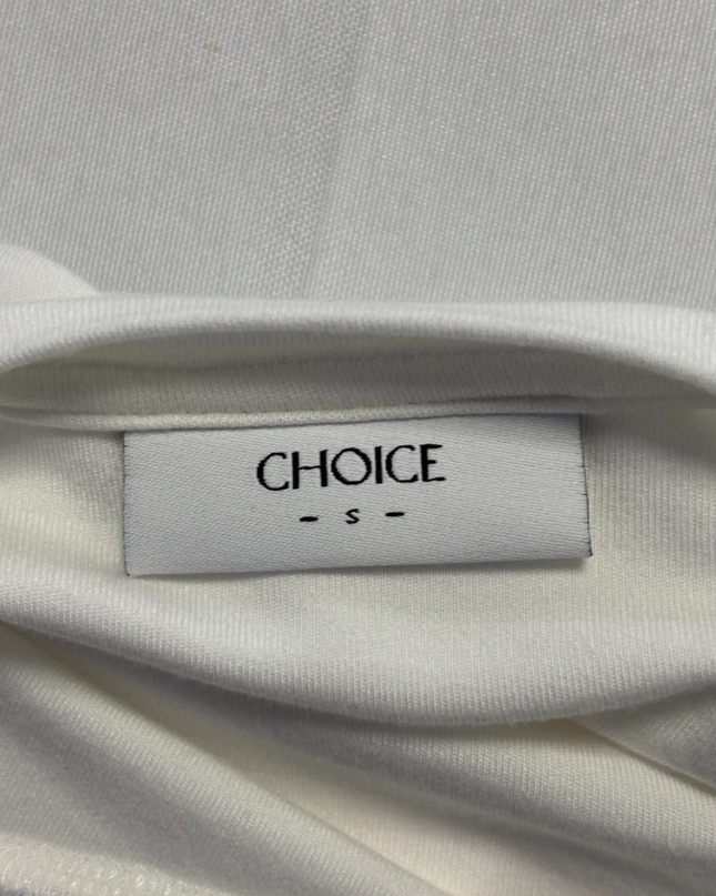 Choice Off White Oversized T-Shirt