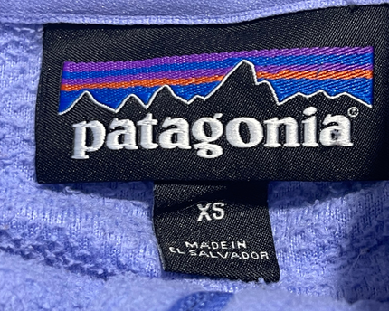 Patagonia Lavender 1/4 Zip Fleece Pullover