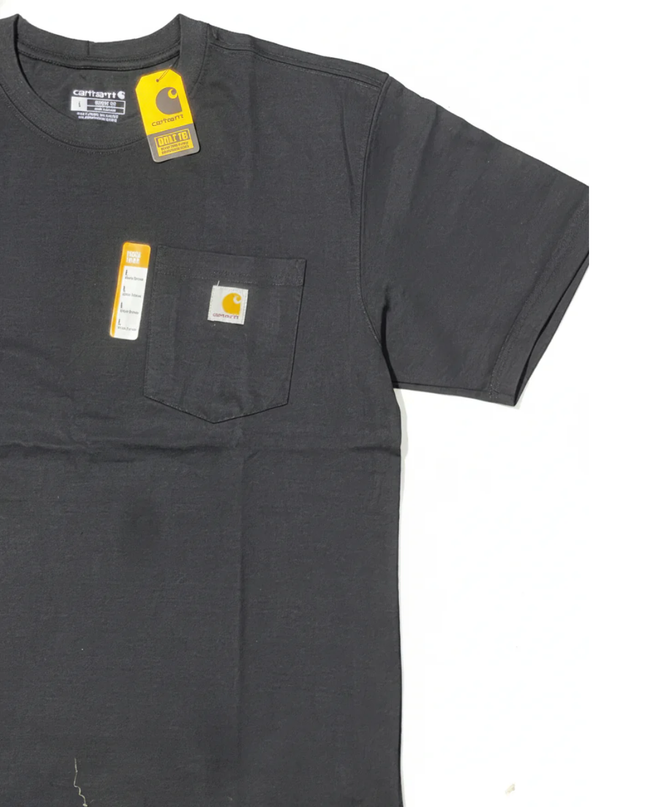 Carhartt Black Loose Fit Short Sleeve Pocket T-Shirt W/Tags