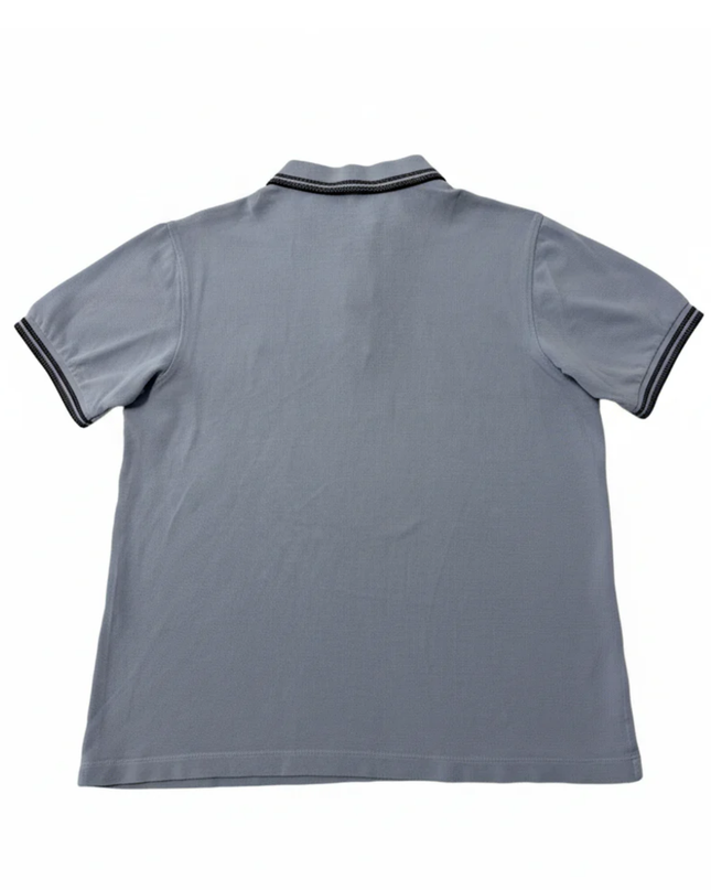 Fred Perry Light Blue Slim Fit Pique Polo Shirt