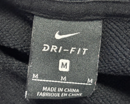 Nike Black Cropped Dri-FIT Sweatshirt
