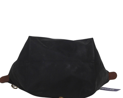 Longchamp Black Le Pliage Nylon Top Handle Bag